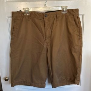 Brown Volcom chino shorts